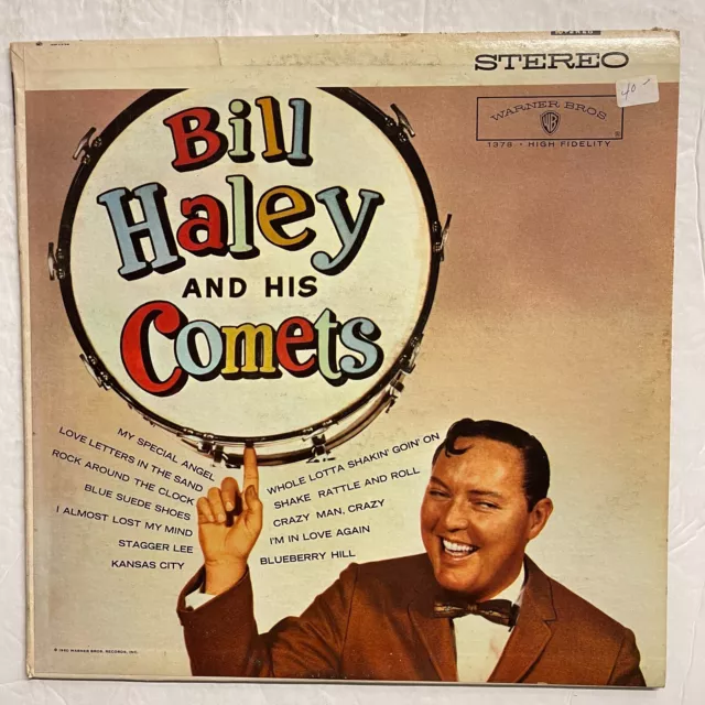 Bill Haley y sus cometas - vinilo Bill Haley y sus cometas, LP 1960 Warner Bro