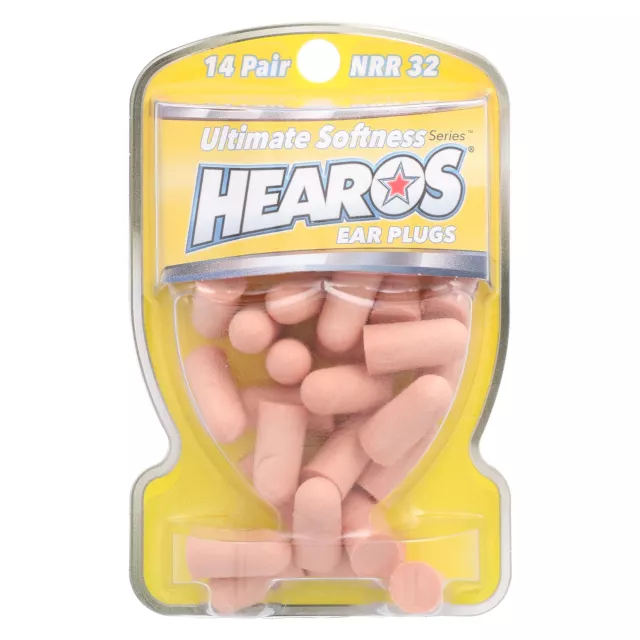 Ear Plugs, NRR 32, 14 Pairs