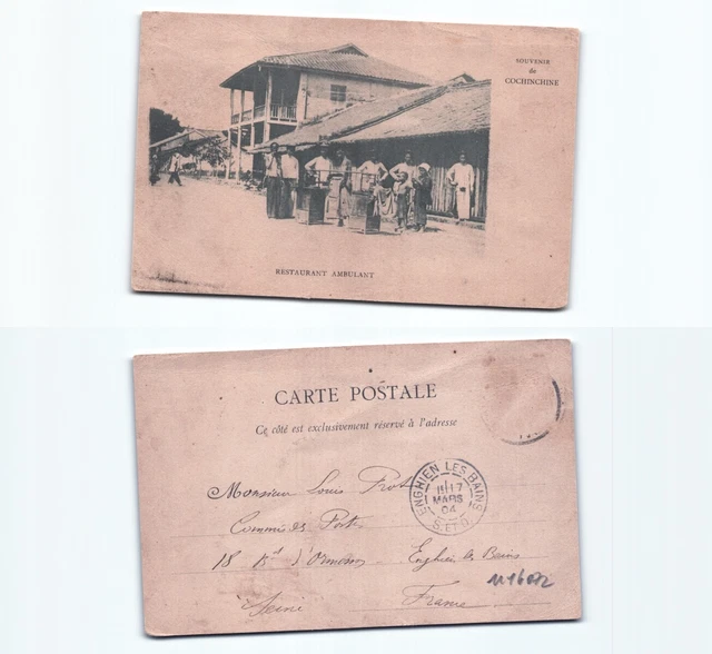 (n16072)   Strassenküche 1904   Ansichtskarte Indochina (französisch)