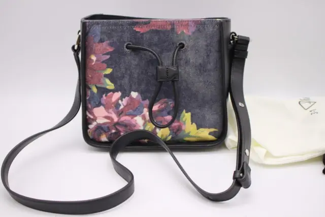 Authentic 3.1 Phillip Lim Soleil Mini Floral Drawstring Bucket Bag