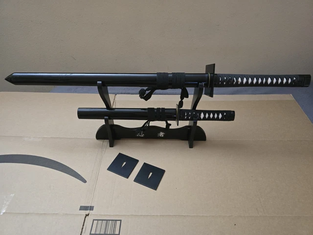 Black Ninja Sword Handmade Japanese Ninjato Ninja Sword Full Tang With Black Bla