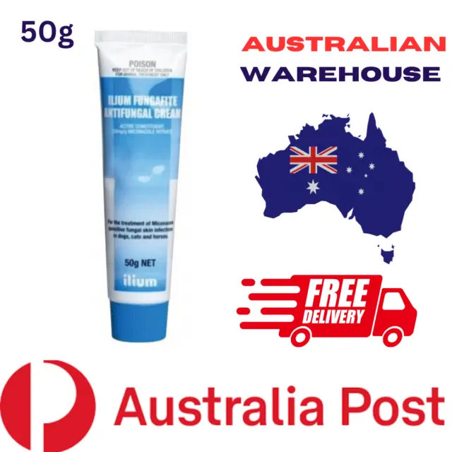 Ilium Fungafite Pet Antifungal Cream Treatment 50g AU-Free Shipping