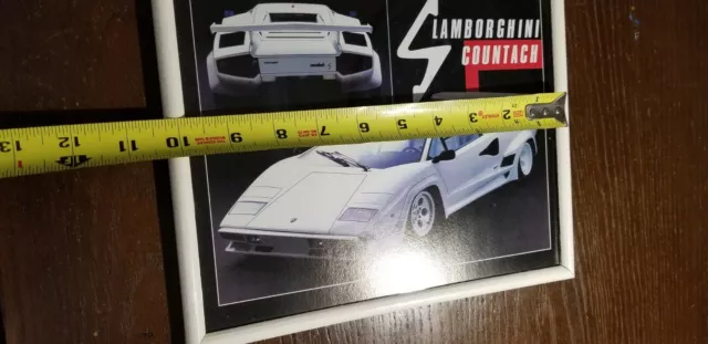 Lamborghini  Countach 8×10 Vintge 80's Picture  Wall Art 3