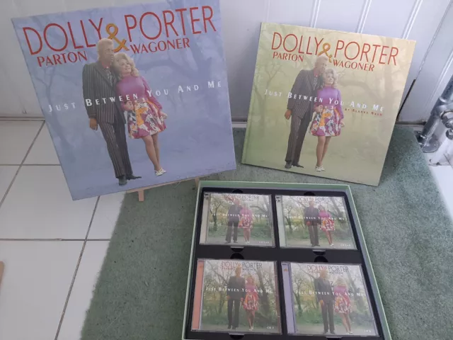 DOLLY PARTON & PORTER WAGONER - Just between you & Me (BEAR FAMILY 6 CD BOX SET)