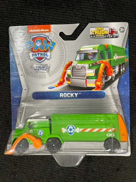 PAW PATROL BIG Truck Pups Rocky Recycle Rig True Metal Vehicle EUR 13 ...
