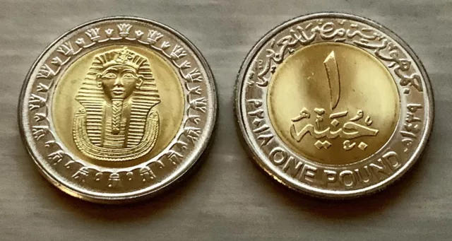 2018 Egypt King TUT Uncirculated One Coin