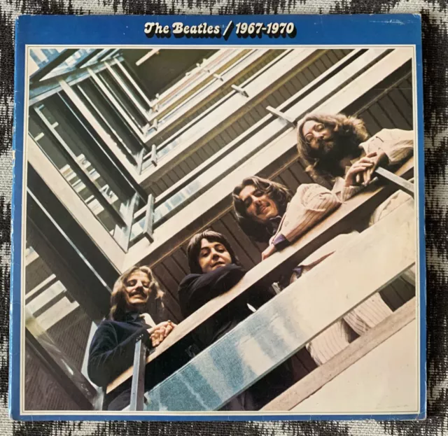 The Beatles 1967-1970 Apple Records Pcsp718 Double LP Gatefold Cover