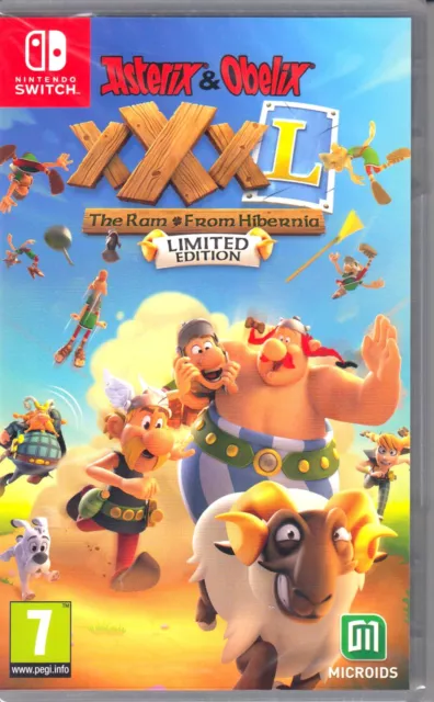 Asterix & Obelix XXXL - The Ram From Hibernia - Limited Edition - Nintendo