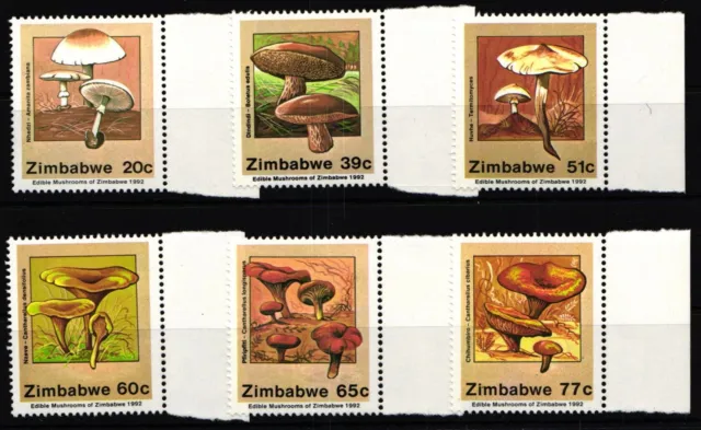 Zimbabwe 476-481 Mint #JY075