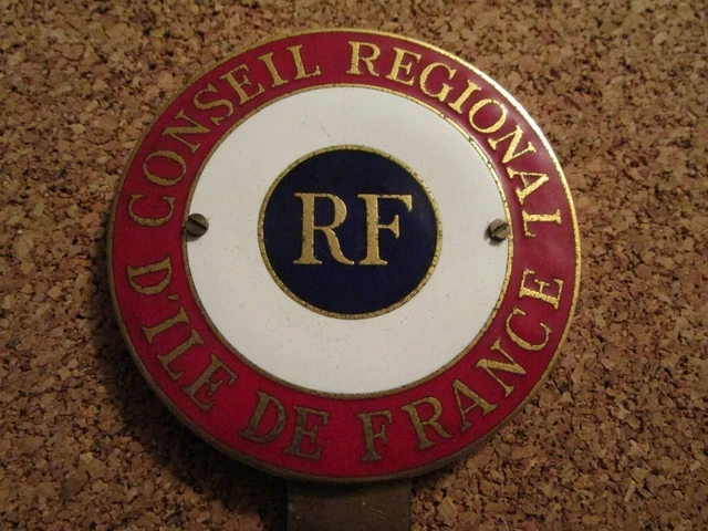 MASCOTTE TCF TOURING Club De France / Plaque Émaillée De Calandre 1930 Env EUR 49,00 - FR