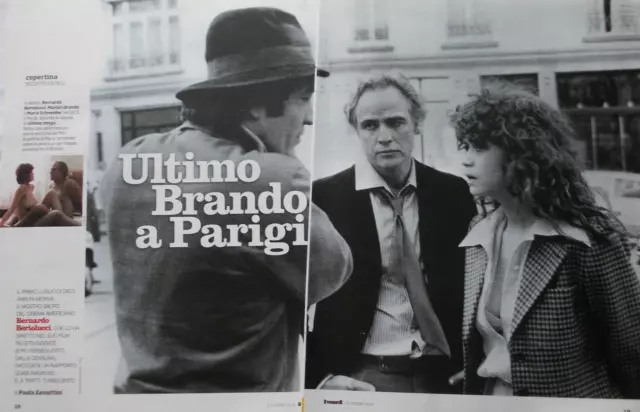 Italian Clipping Ritaglio 2014 BERNARDO BERTOLUCCI MARLON BRANDO 6 PAGINE