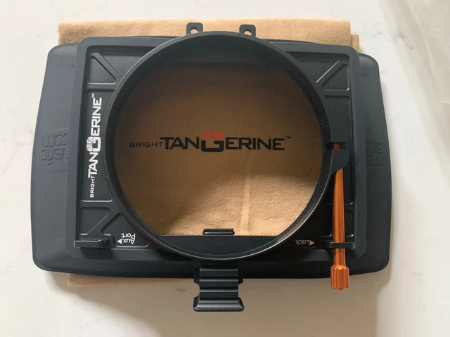 Bright Tangerine Misfit Atom 4x5.65/4x4in Clamp-On Matte Box