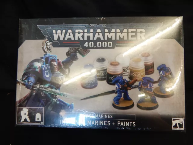 Warhammer 40,000 : Infernus Marines + Paints - WARHAMMER 60-11
