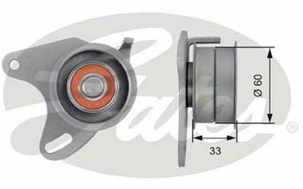 GATES Galet tendeur pour MITSUBISHI L PAJERO HYUNDAI H100 GALLOPER T42129