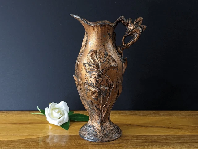 An Antique Metal Heavy Jug / Pitcher / Vase