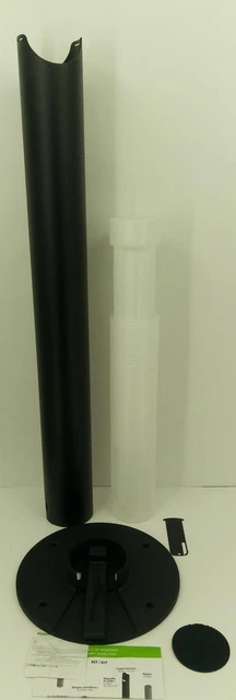 DISTRI-Concept Black Edición Borne Tótem Hydroalkoholische Gelspender