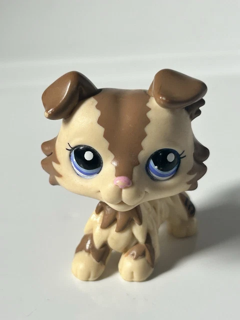 Littlest Pet Shop Authentische LPS Collie #1542 / vintage Hasbro