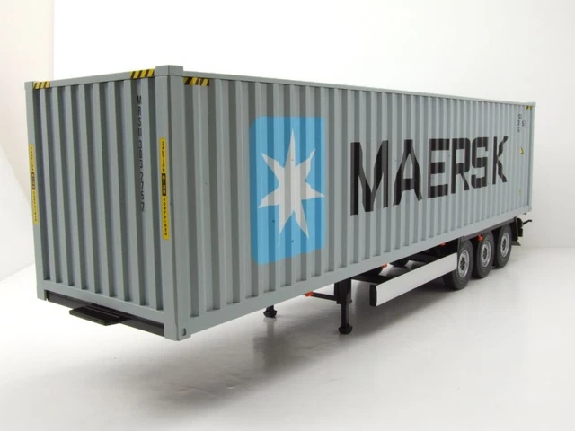 Remorque Container Trailer Maersk Grey 1/24 SOLIDO S2400505