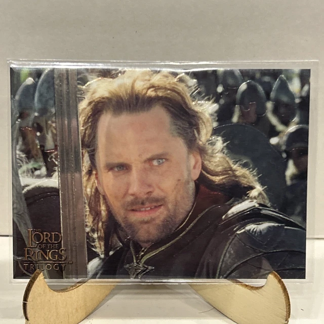 LORD OF THE RINGS TRILOGY TOPPS CHROME PROMO P3 NM Rare Card 🔥🔥🔥