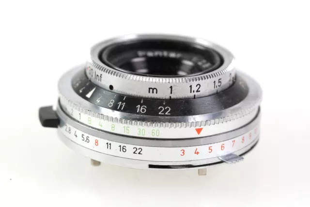 Zeiss Ikon Pantar 1:2.8 45mm Optik mit Gauthier Prontor-SVS Verschluss