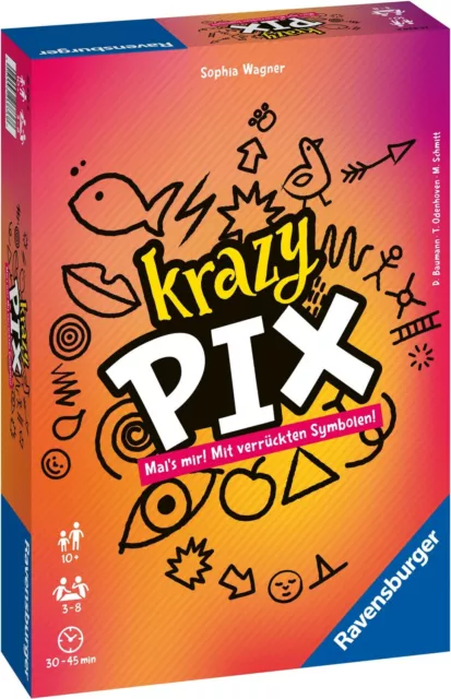 Ra­vens­bur­ger 26836 - Krazy Pix - Ge­sell­schafts­spiel für die ganze Familie
