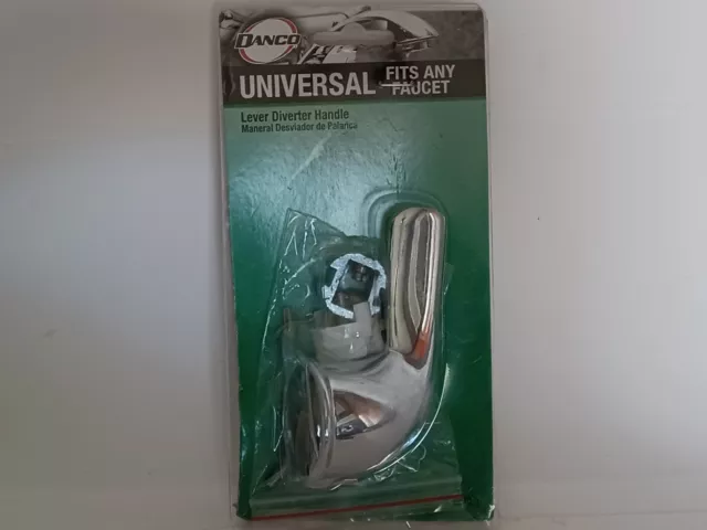 Danco 80023 Universal Lever Diverter Handle, Chrome Finish