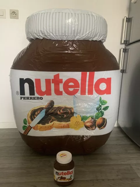PLV gonflable pot de Nutella - Exocom