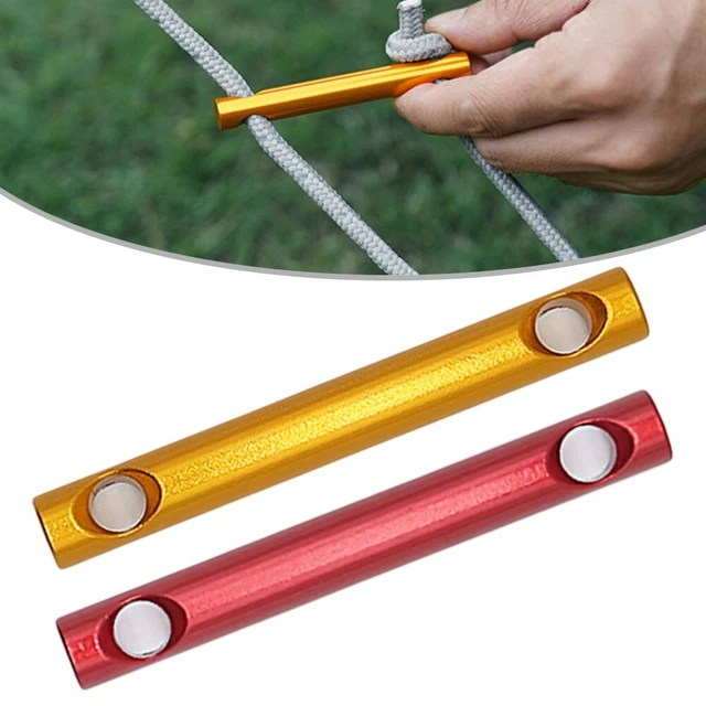 10 Tendeurs De Corde En Alliage D'aluminium Uxcell – Ajusteurs Bleus Pour Cordage