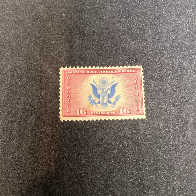 US stamps Scott # CE2 1936 16 cent AIRMAIL SPECIAL DELIVERY "Great Seal"