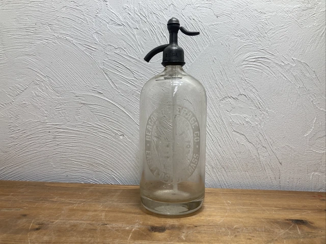 Beacon Beverage Company SELTZER BOTTLE Boston Massachusetts BB