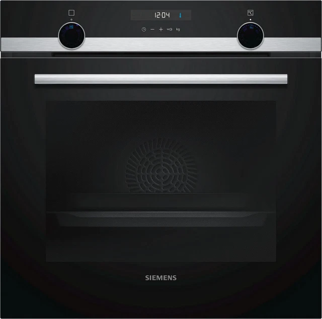 Siemens Four intégrable 71l 60cm a ecoclean inox/noir