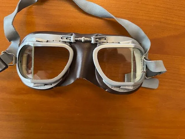 Lunettes Moto Velo Stadium Made In England - Vintage Stadium Motorbike Goggles