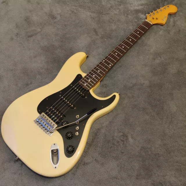 Used 70s Artist Made In Japan Stratocaster Style Relic Off White Cream Rosewood