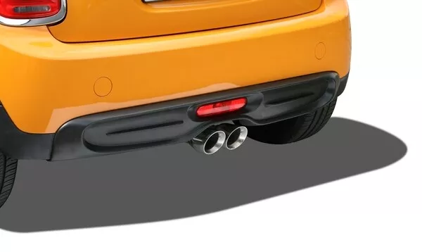 BASTUCK Sportauspuff mit Zubehör Mini F56 One Cooper Benzin Diesel 2x85mm