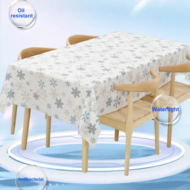 Fade-resistant Tablecloth High-quality Christmas Tablecloth for Holiday