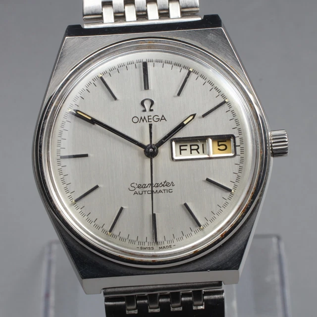 OMEGA SEAMASTER AT Day Date Silver Dial Automatic Men s 667 24 omega-seamaster-at-day-date-silver-dial-automatic-men-s-667-24
