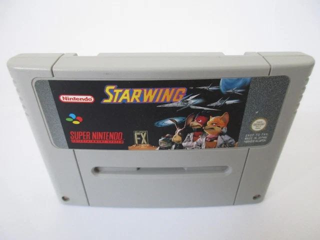 STARWING - SUPER NINTENDO - Jeu SUPER NES SNES PAL FAH