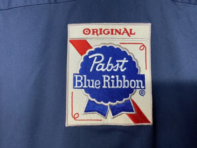 PABST BLUE RIBBON Beer Delivery Guy Work Shirt Dickies Xl 🍺🍺🍺🍺 $60.00 ...
