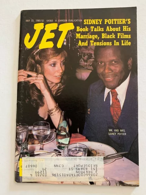 Jet Magazine May 22, 1980 Sidney Poitier’s Book Talks About His Marriage, Black 