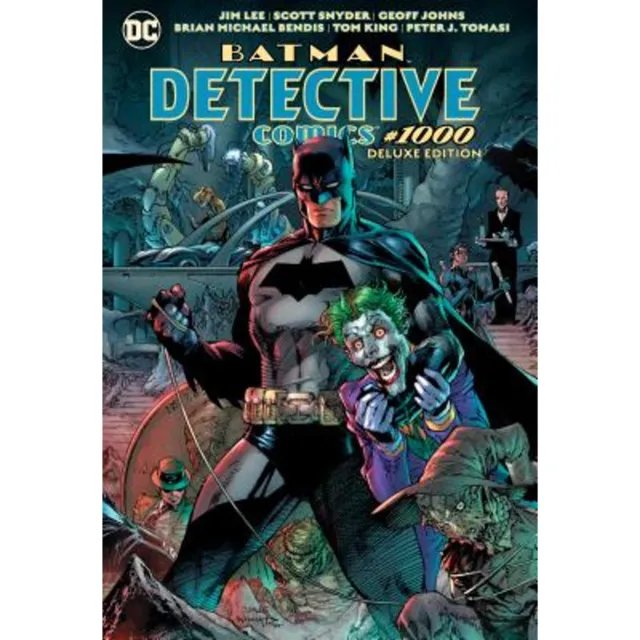 BATMAN DETECTIVE COMICS 1000 - Deluxe Edition - Graphic Novel Hardcover HC - DC