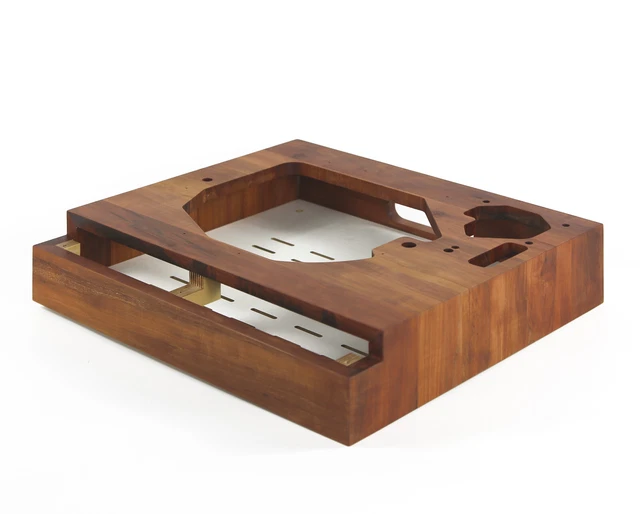 Corps En Bois D'ébène Pour Cellule Denon DL103 / DL103R Par Stanley Engineering