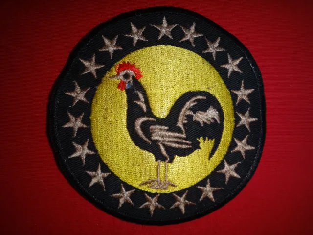USAF 19th Pursuit Squadron GAMECOCK Patch (Inactive)
