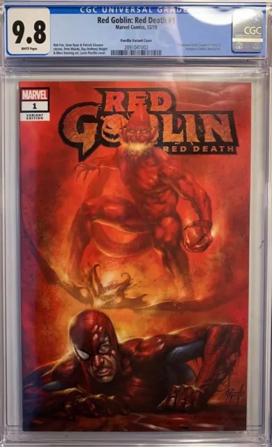 Red Goblin: Red Death#1 (2019) Cgc 9.8 Nm/M Spider-Man Parrillo Coa #500/1000 Wp