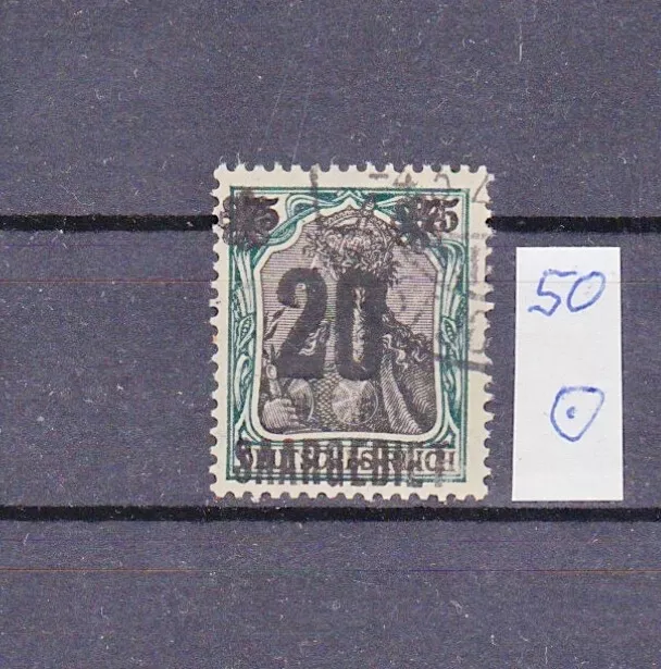 saargebiet bis 1934: Mi. Nr. 50 gestempelt