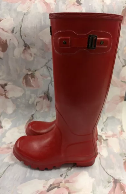 BARBOUR UNISEX RED Wellies UK Size 7 CG F11 14.50 PicClick UK