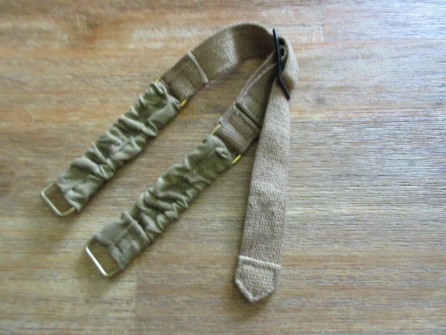 Helmkinnriemen Tellerhelm Brodie Stahlhelm British Army Chin Strap MK2 MKII WW2
