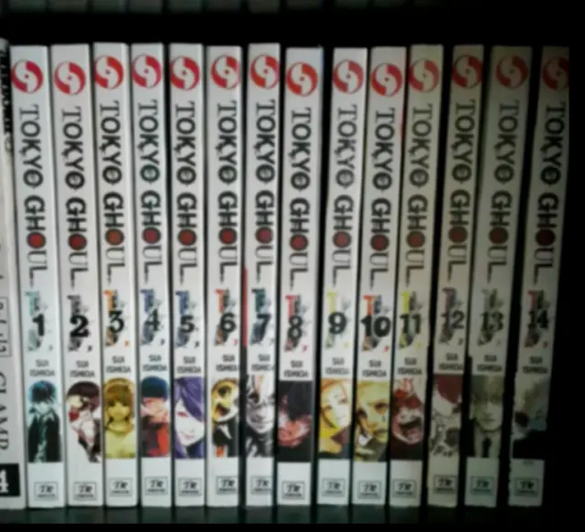 Tokyo Ghoul Vol.1-14 Manga Comic English Version Sui Ishida Writer