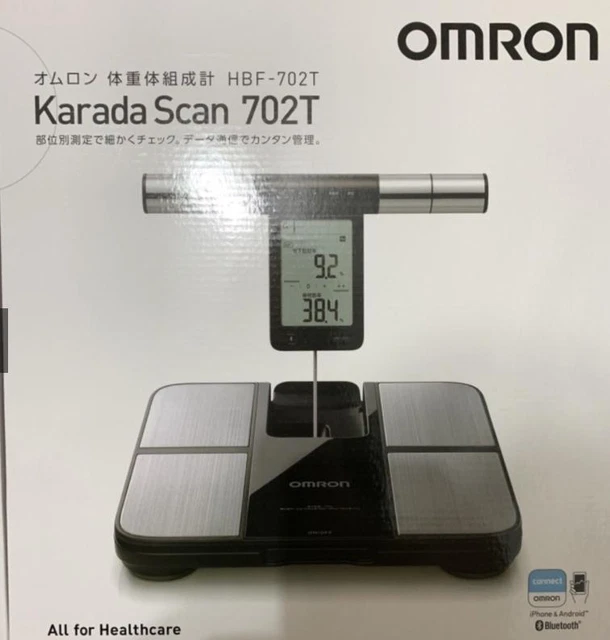 OMRON HBF702T BODY Composition Monitor Bluetooth Digital Scale Karada