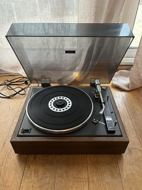 Platine Vinyle Vintage TAPPO KONTACT - Modèle Babybel Rouge - Fonctionnelle