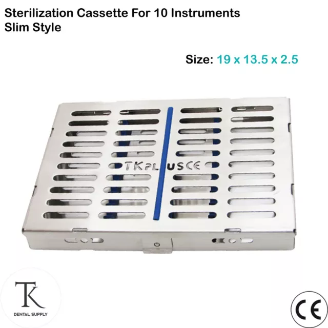 Dentaire Chirurgie Plateaux Autoclave Sterilization Cassette Of 10 instruments